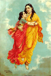 Menaka and Sakunthala by Raja Ravi Varma