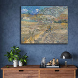 Landscape at Saint-Rémy by Vincent Van Gogh