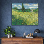 Green Field by Vincent Van Gogh