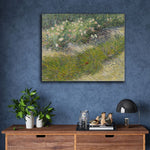 Grass and butterflies by Vincent Van Gogh