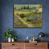 Garden at Arles by Vincent Van Gogh