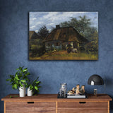 Farmhouse in Nuenen by Vincent Van Gogh
