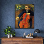 The Violoncellist Schneklud by Paul Gauguin