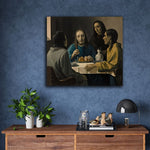 De Emmaüsgangers door Han van Meegeren by Johannes Vermeer