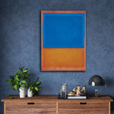Untitled - Red, blue, orange by Mark Rothko