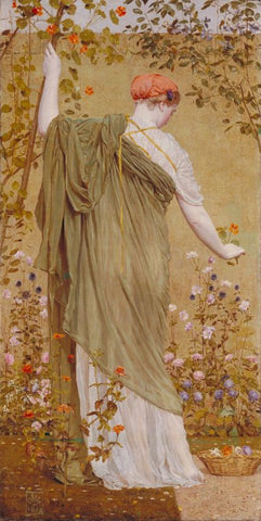 A Garden by Albert Joseph Moore