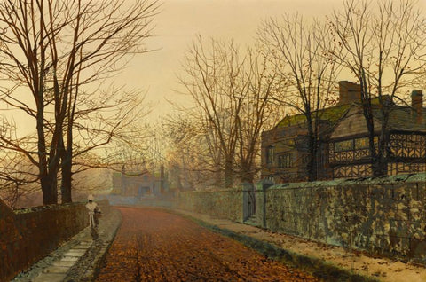 A November Morning by John Atkinson Grimshaw