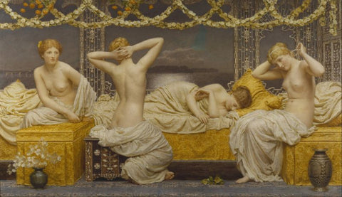 A Summer Night by Albert Joseph Moore