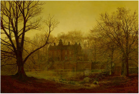 A Yorkshire Home by John Atkinson Grimshaw
