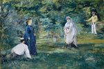 A Game of Croquet by Edouard Manet