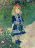 A Girl with a Watering Can by Pierre-Auguste Renoir