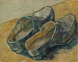 A Pair of Leather Clogs Art by Vincent van Gogh