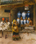 A Perfumers Shop, Bombay by Edwin Lord Weeks