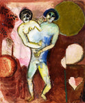 Adam et Ève by Marc Chagall