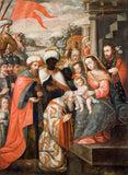 Adoration of the Magi by Cuzco School