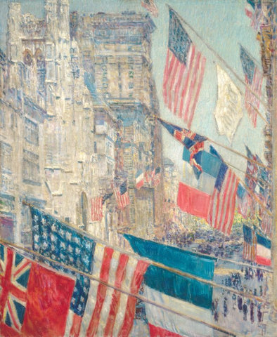 Allies Day, May 1917 by Childe Hassam