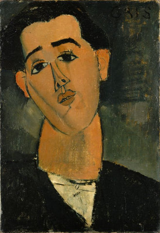 Portrait of Juan Gris by Amedeo Modigliani