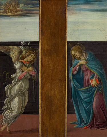 Annunciation by Sandro Botticelli