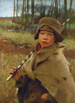 A ploughboy by George Clausen