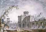 Architectural Fantasy by Hubert Robert