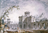 Architectural Fantasy by Hubert Robert