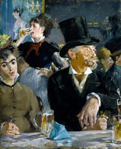 At the Café by Edouard Manet