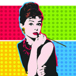 Audrey Hepburn by Andy Warhol