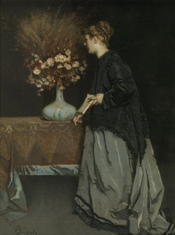 Autumn Flowers by Alfred Stevens