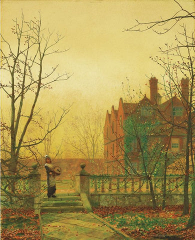 Autumn Gold by John Atkinson Grimshaw