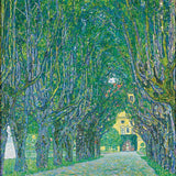 Avenue in the Park of Schloss Kammer by Gustav Klimt