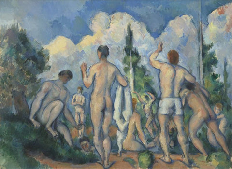 Baigneurs by Paul Cezanne