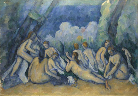 Bathers by Paul Cezanne