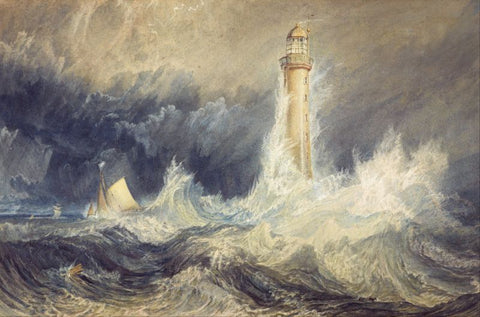 Bell Rock Lighthouse by J. M. W. Turner