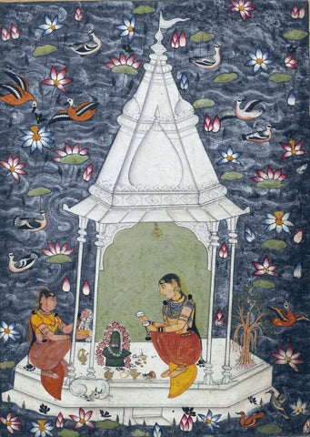 Bhairavi Ragini Painting