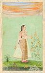 Indian Miniature - Bibi Ferzana
