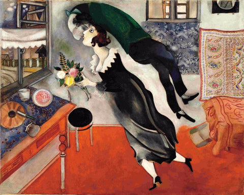 Birthday by Marc Chagall