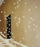 Black Door with Snow by Georgia O'Keeffe