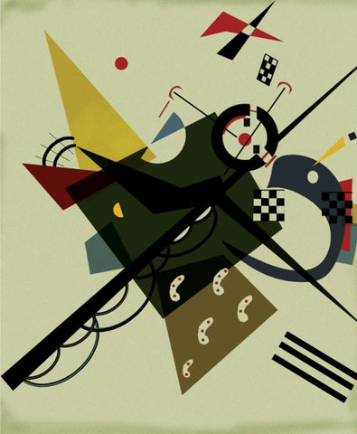 Black and Violet by Wassily Kandinsky