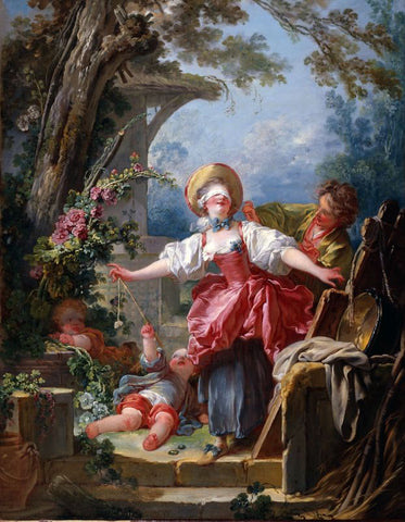 Blind Man's Bluff by Jean-Honoré Fragonard