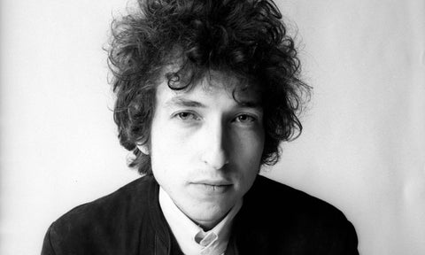 Bob Dylan The Legend Black and White Poster