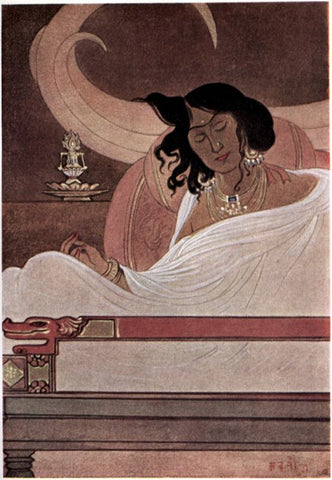 Bodhisatva Tusks by Abanindranath Tagore