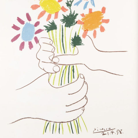 Bouquet of Peace by Pablo Picasso