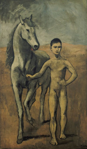 Boy Leading a Horse by Pablo Picasso