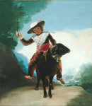 Boy on a Ram by Francisco de Goya