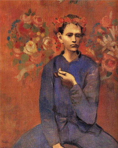 Boy with a Pipe by Pablo Picasso