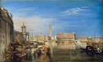 Bridge of Sighs, Ducal Palace and Custom House, Venice by J. M. W. Turner