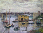 Bridge at Argenteuil on a Gray Day by Claude Monet