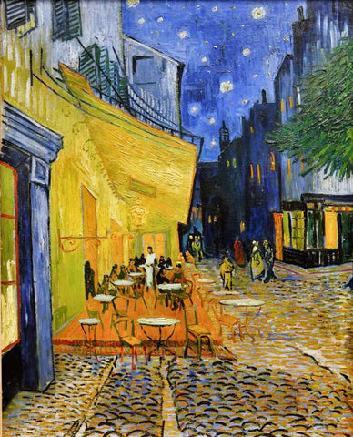 Cafe Terrace by Vincent Van Gogh