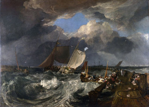 Calais Pier by J. M. W. Turner