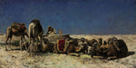 Camels beside a cistern by Edwin Lord Weeks